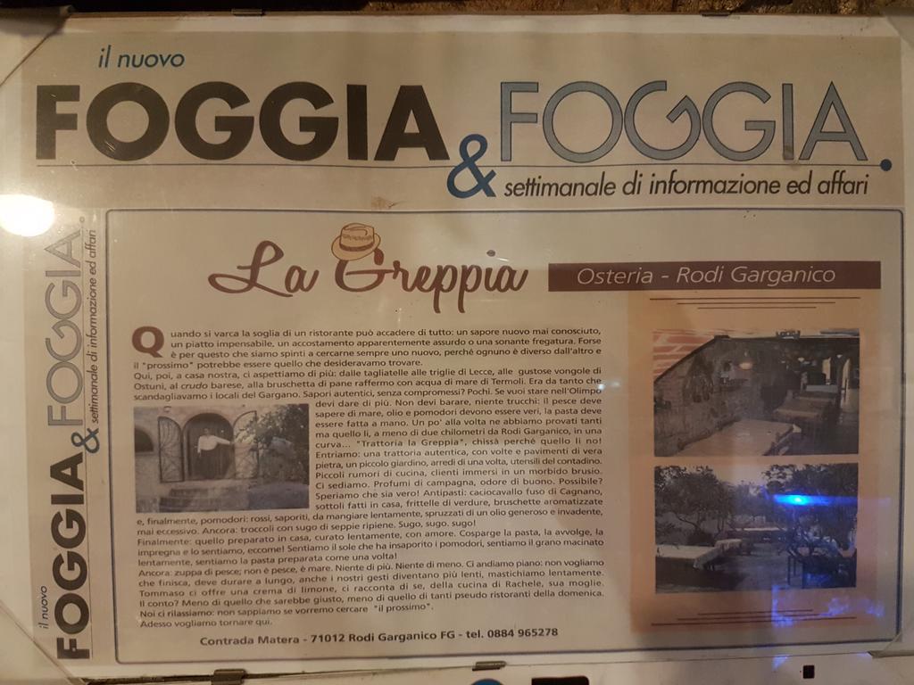 Case Vacanza La Greppia Rodi Garganico Exterior foto